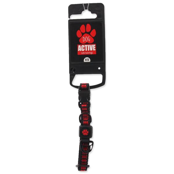 Obojek Active Dog Strong XS červený 1×21-30cm