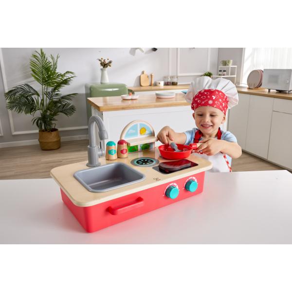 Hape Mini kuchyňka pro malé šéfkuchaře (obrázek 10)
