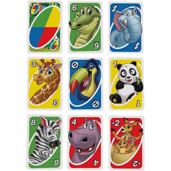 Mattel Uno junior zvířátka (obrázek 3)