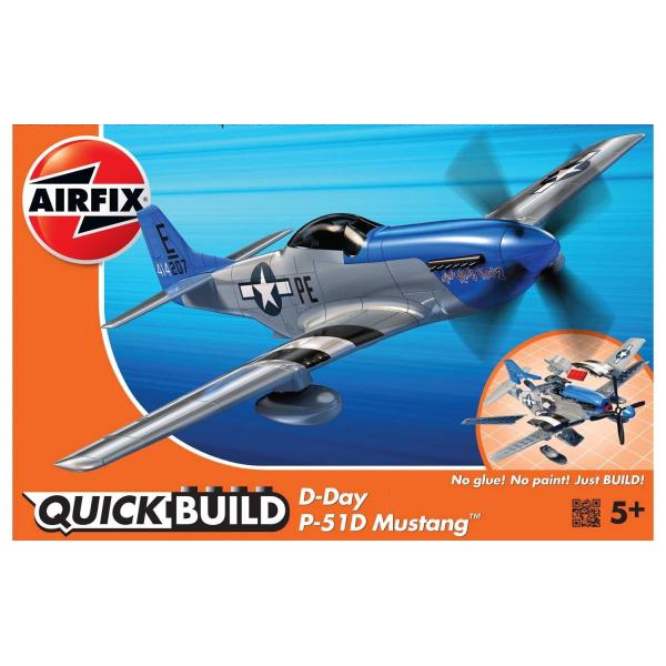Quick Build letadlo J6046 - D-Day P-51D Mustang