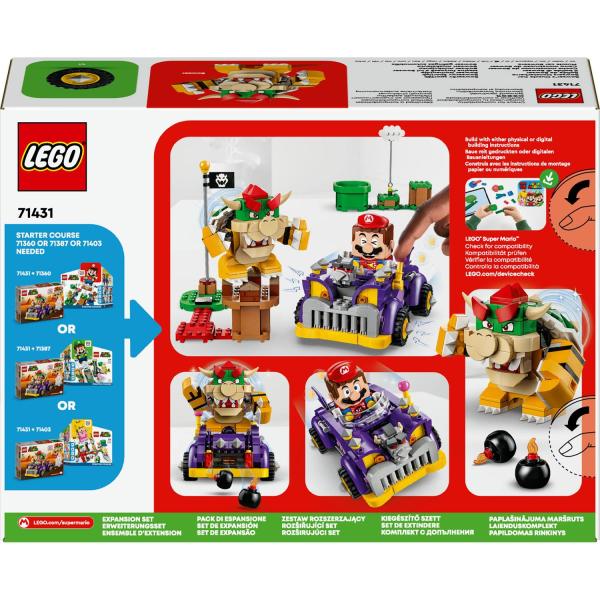 LEGO® Super Mario™ 71431 Bowserův sporťák – rozšiřující set (obrázek 10)