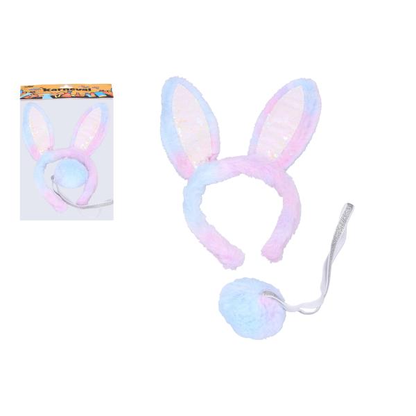 Set karneval - zajac trblietavý