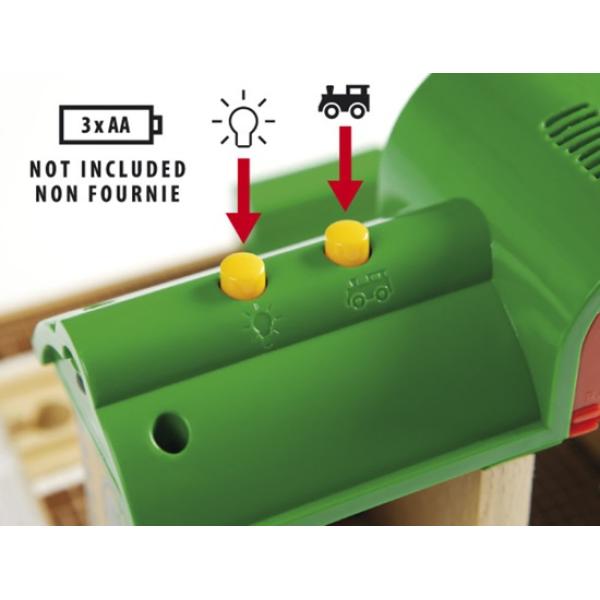 Brio Vlakové nádraží se zvuky a světly