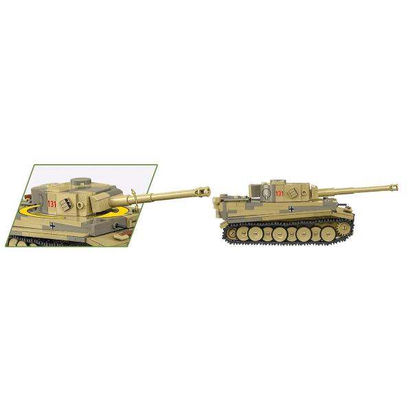 Cobi II WW Panzer VI Tiger I č. 131, 1:48, 445 k (obrázek 4)