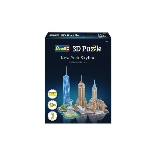 3D Puzzle REVELL 00142 - New York Skyline (obrázek 3)