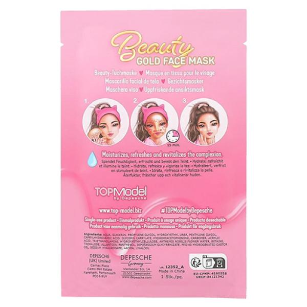 Top Model Pleťová maska, Růžová, Miju (obrázek 3)