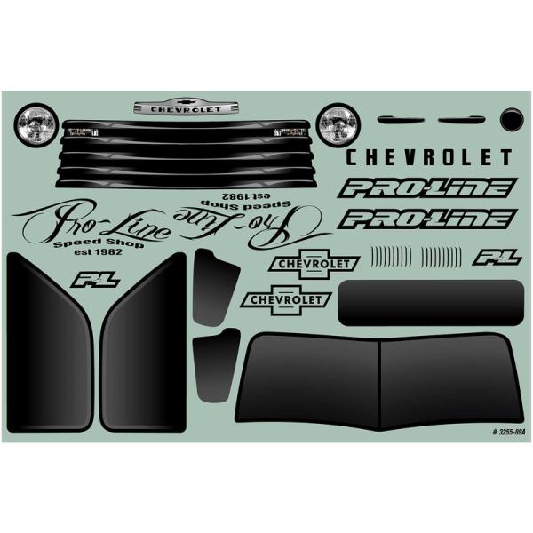Pro-Line karosérie 1:10 Chevrolet Early 1950 šedá (Stampede, Granite) (obrázek 7)