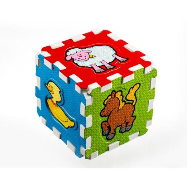 Pěnové puzzle Moje první zvířátka 15x15x1, 2cm 6ks MPZ (obrázek 5)