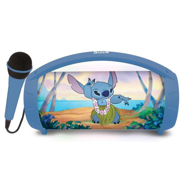 Reproduktor s mikrofónom Boombox Disney Stitch