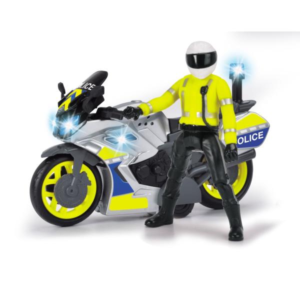 Dickie Policejní motocykl 17 cm s jezdcem (obrázek 5)