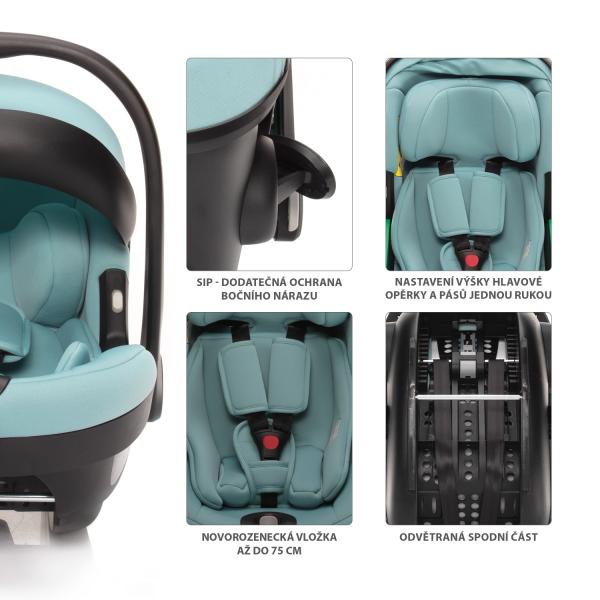 Autosedačka XM Plus i-Size, Kodi bronze