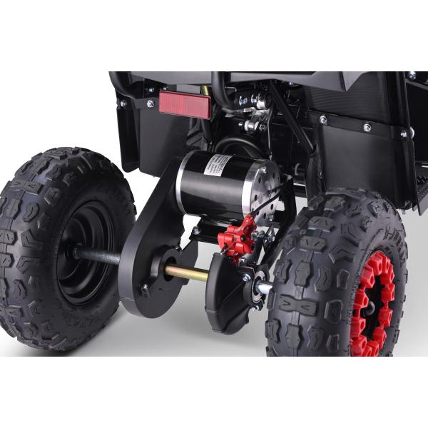 Elektrická čtyřkolka pro děti Beneo Motors ESCAPE-Electric červená – 800W