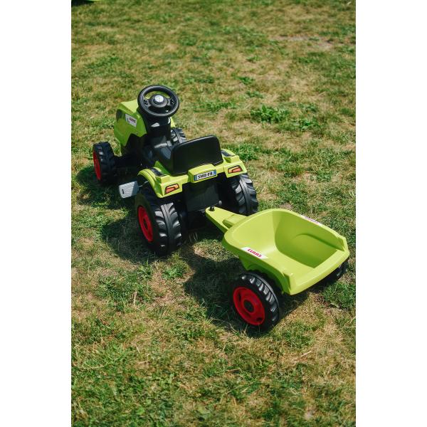 Smoby Šlapací traktor CLAAS zelený s vozíkem (obrázek 10)