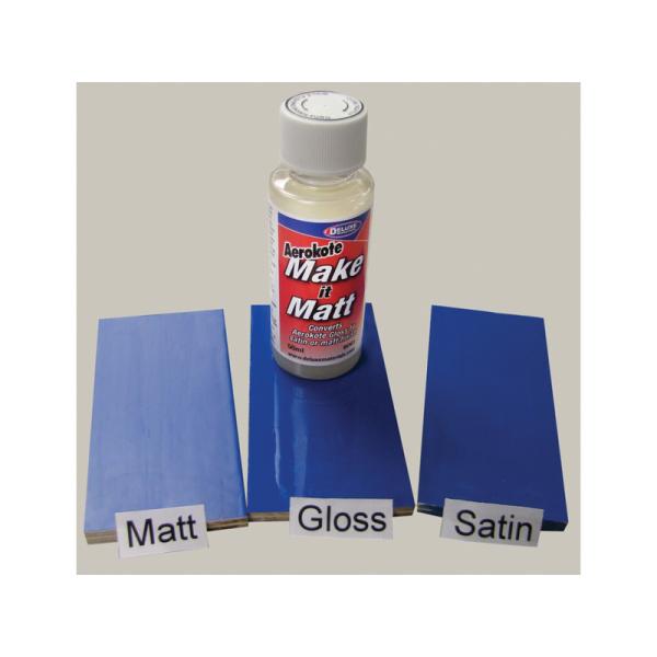 Make it Matt přípravek pro zmatnění laku Aerokote 50ml (obrázek 3)