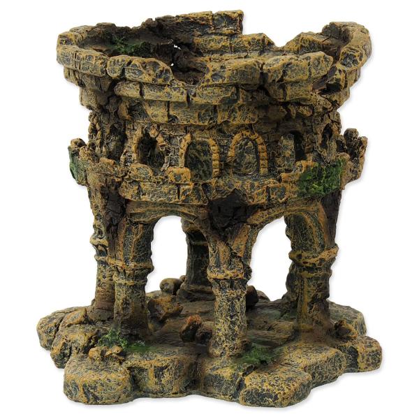 Dekorace Aqua Excellent Zřícenina hradu 12,5x12x12cm