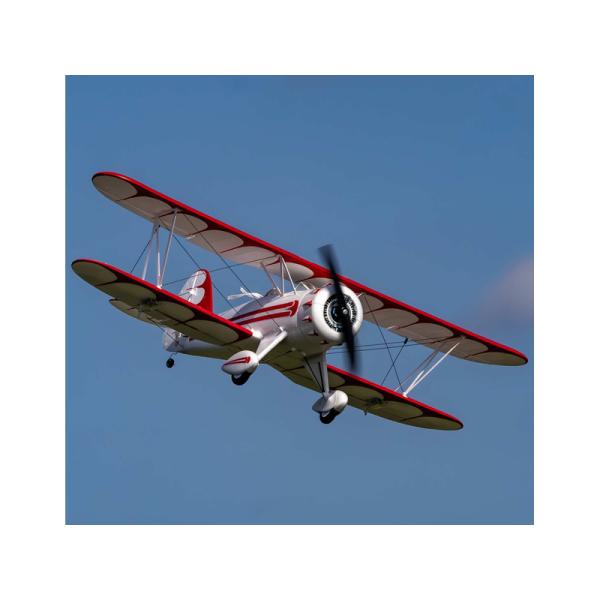 E-flite Waco 0.55m SAFE Select BNF Basic bílé