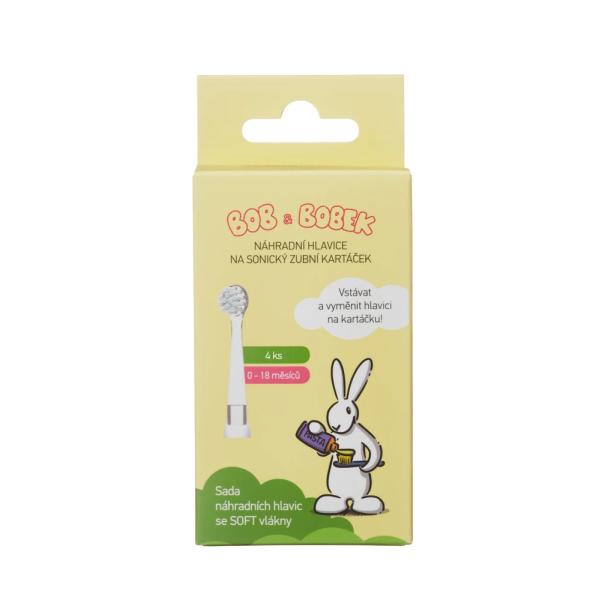 Bob y Bobek baby cabezales de repuesto, 0-18 meses, 4 uds