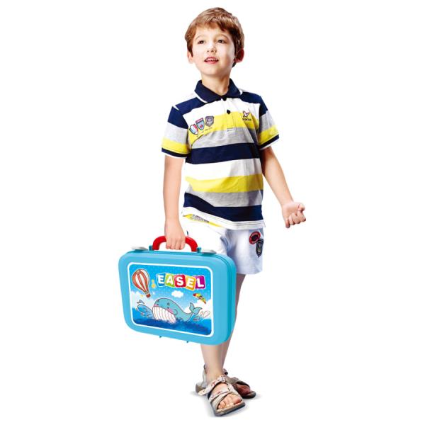 Kreslící tabulka 2v1 fluorescenční (v kufříku)