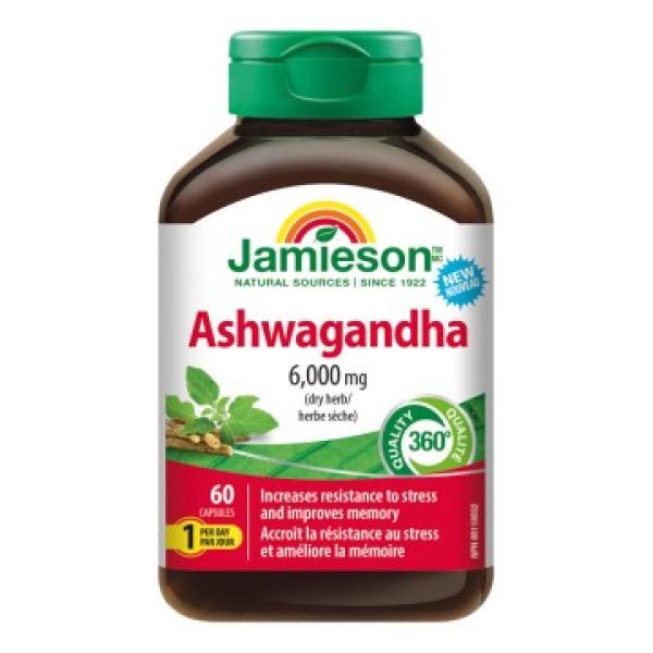 Jamieson Ashwagandha 60 kapslí