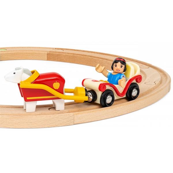 Brio Disney Princess Vlakový set Sněhurky a zvířátek