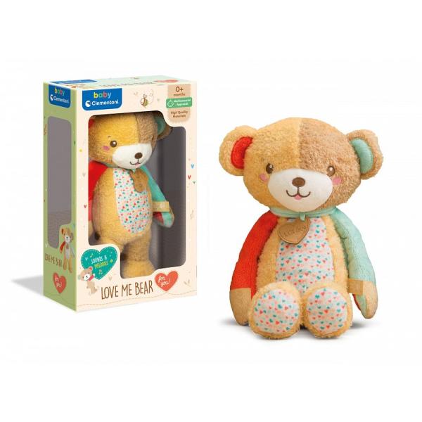 Clementoni Plyšový medvídek se zvuky