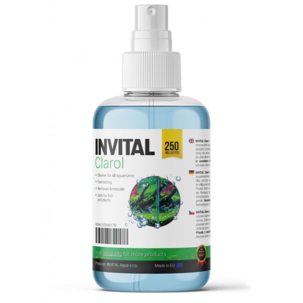 INVITAL Clarol 250ml - čistič skiel akvárií a terárií