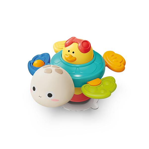 BABYONO Juguete sensorial con ventosa tortuga Turtle 6m+