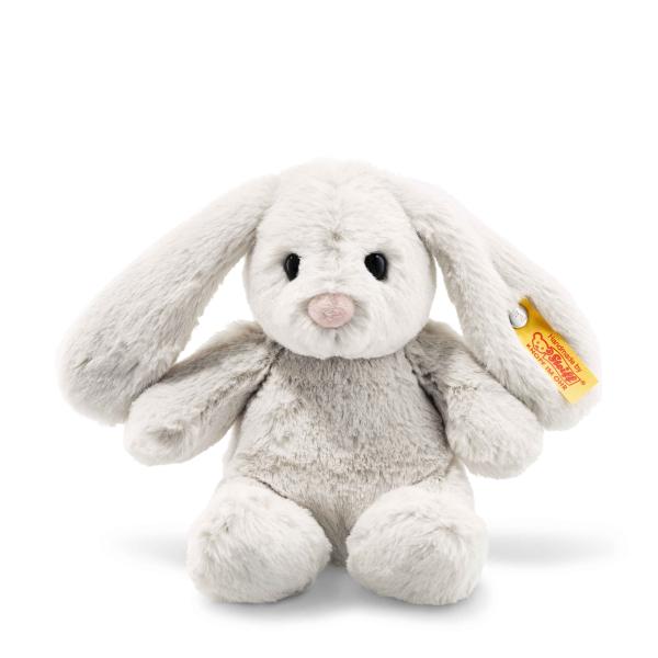 STEIFF Friends Hoppie králík, světle šedá plyšová hračka