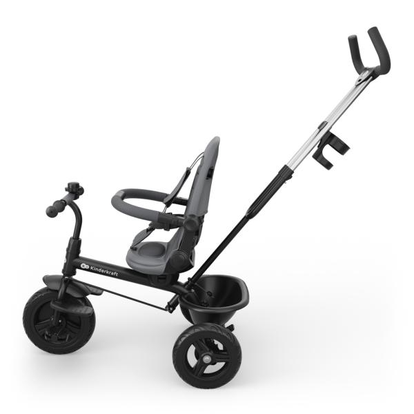 KINDERKRAFT Tříkolka Aston 2 Plus Grey, 9m+ (obrázek 11)