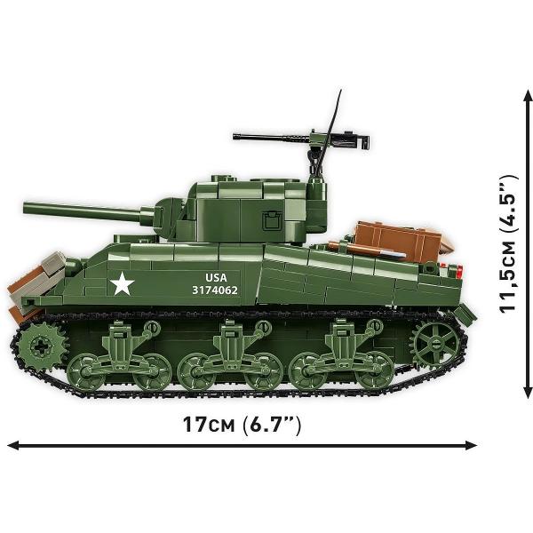 Cobi II WW M4A1 Sherman, 1:35, 663 k, 2 f (obrázek 4)