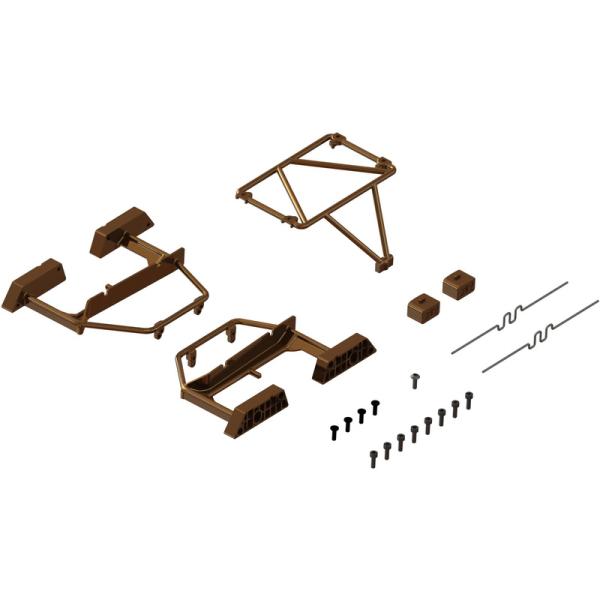 Arrma ochranný trubkový rám bronzový: Grom