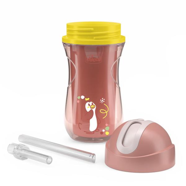 Chicco Hrnek Sport se slámkou pink, 14m+ (obrázek 3)
