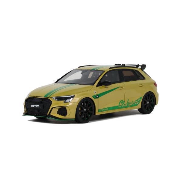 1:18 AUDI S3 MTM 2022 GIALLO - GT SPIRIT - GT891
