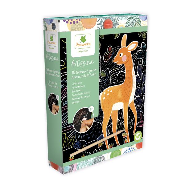Sycomore Artissimo - vyškrabávání - Lesní zvířátka