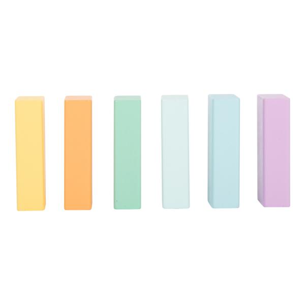 Small foot Dřevěné kostky pastelové 50 ks (obrázek 5)