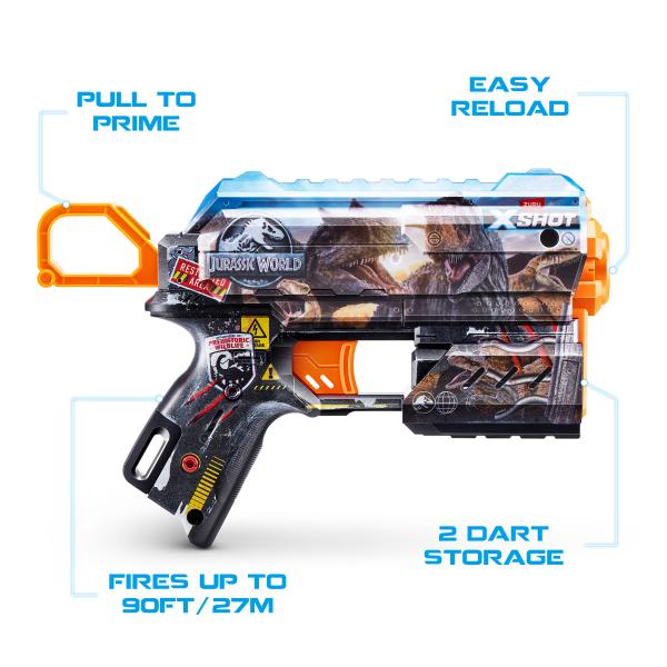X-SHOT Jurský svět - Skins Series 1 (8 nábojů) (obrázek 3)
