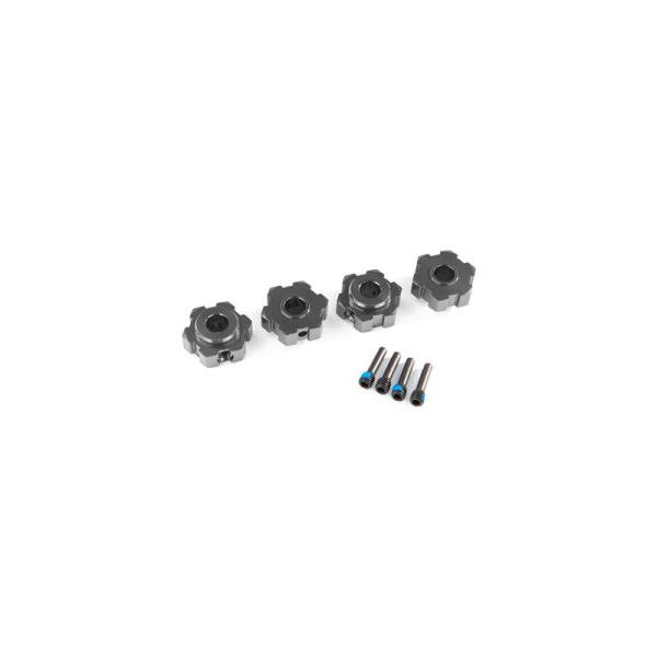 Traxxas hub wheel aluminum gray (4)