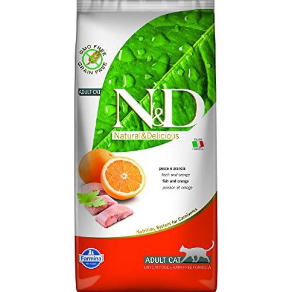 N&D OCEAN CAT HERRING&ORANGE ADULT 5kg