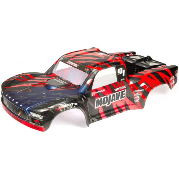 Arrma karoséria červená: Mojave 6S BLX
