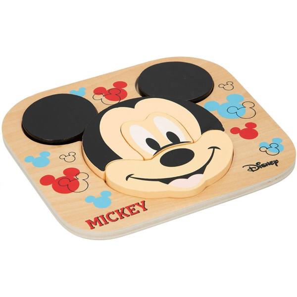 Mickey Mouse puzzle dřevěné 22x20cm