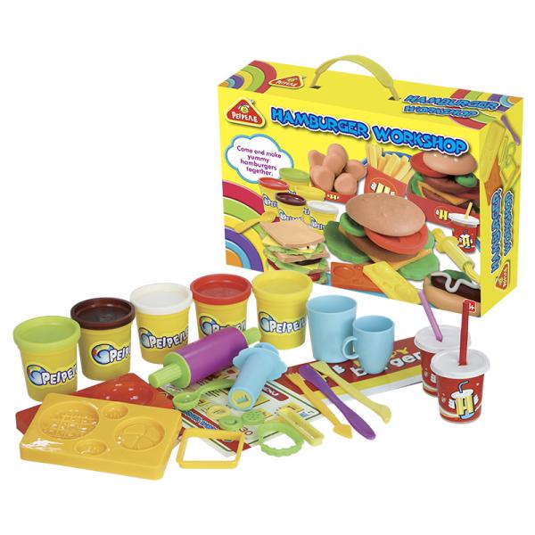 Výroba hamburgerů - dílna