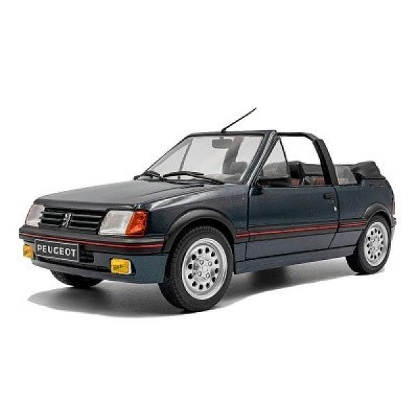 1:18 PEUGEOT 205 CTI VERDE METALLIZZATO 1986 - SOLIDO
