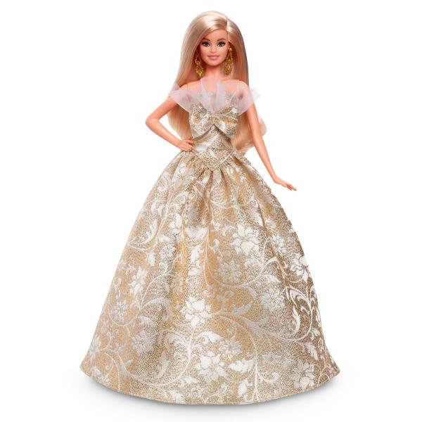 Mattel Barbie Vánoční panenka Signature 2025 Holiday blondýnka (obrázek 9)