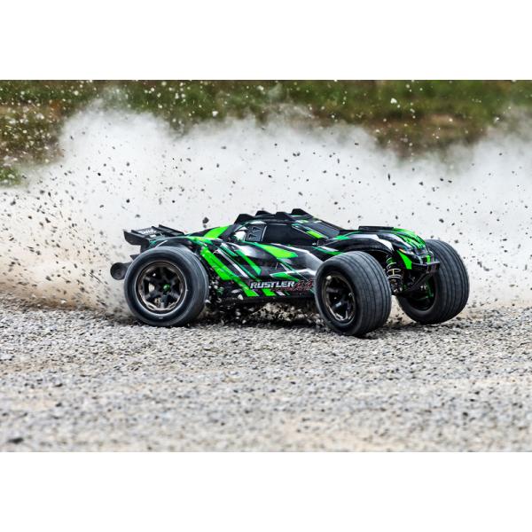 Traxxas Rustler 4x4 Ultimate VXL RTR modrý (obrázek 6)