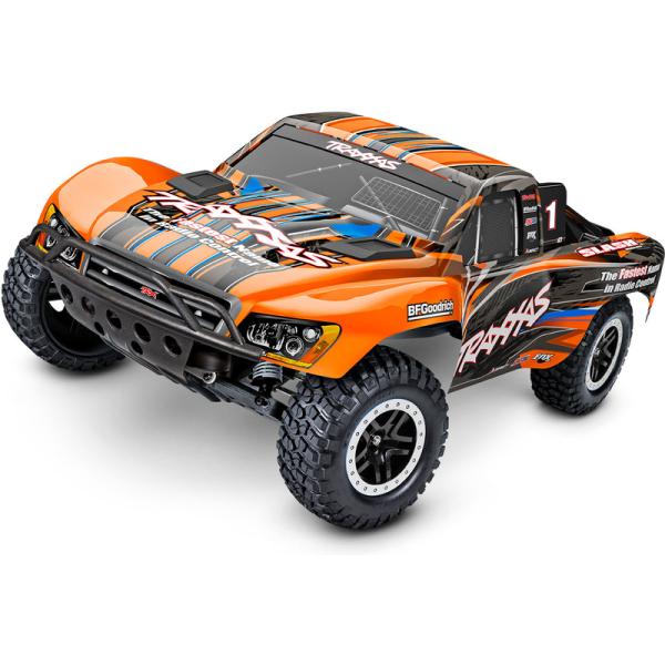 Traxxas Slash 1:10 BL-2s RTR oranžový