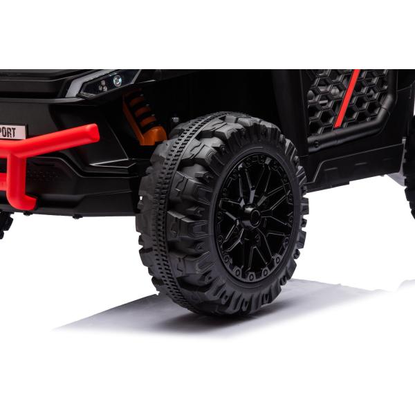 Elektrické autíčko UTV Small 12V, černé, Pohon zadních kol, 12V baterie (obrázek 11)