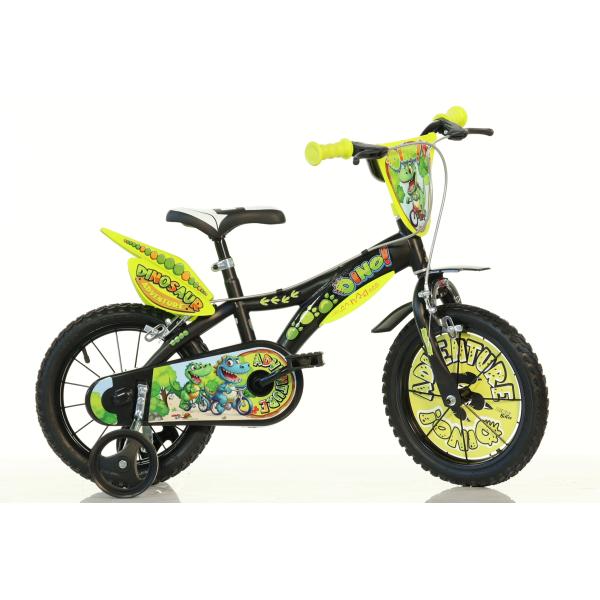 Dino Bikes - Detský bicykel 14" Dino 614-DSA Dinosaurus