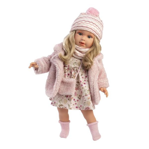 Llorens 54052 LUCIA - realistická bábika s mäkkým látkovým telom - 40 cm