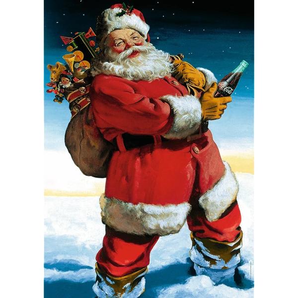 Trefl Puzzle 1000 Coca-Cola: Santa Claus na sněhu