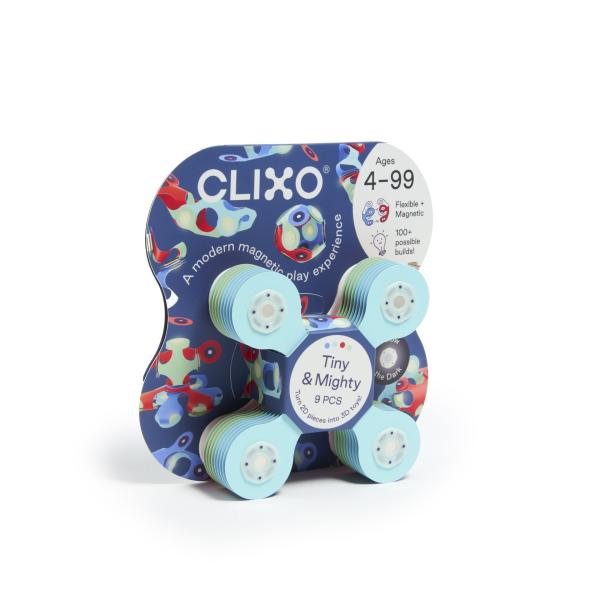 CLIXO Tiny & Mighty Marine – magnetická stavebnice 9 kusů